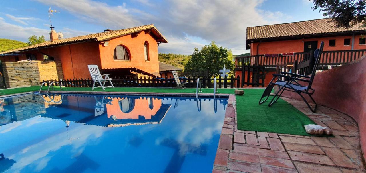 Hostal Rural Casa Pedro San Martín de Unx Exteriör bild
