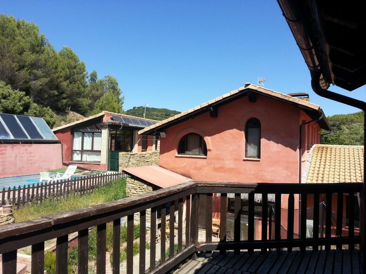 Hostal Rural Casa Pedro San Martín de Unx Exteriör bild